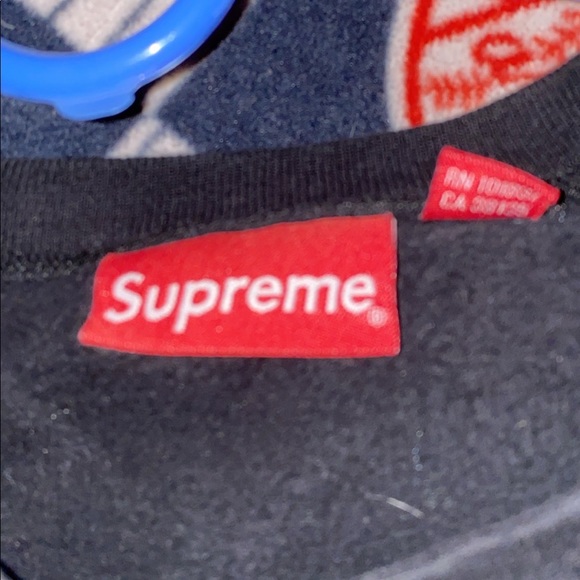 Supreme zig zag stitch crewneck - Picture 2 of 4